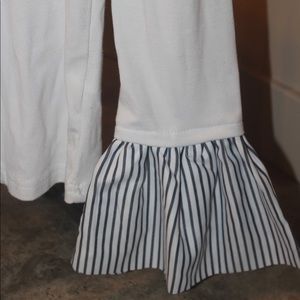 Long Sleeve White Shirt with Bell Sleeves